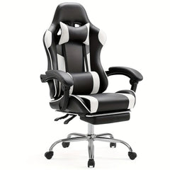 Recliner Executive Chair Ergonomic Gaming Chair Home Office Desk Chair With Wheels High Back Computer Chair With Lift Armrest, Lumbar Support, Headrest HASHTAG
