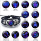 12 Zodiac Constellation Bracelet Luminous Braided Design Bracelet For Men Women Kids