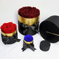 Exquisite roses in beautiful gift box assorted colors. - HASHTAG
