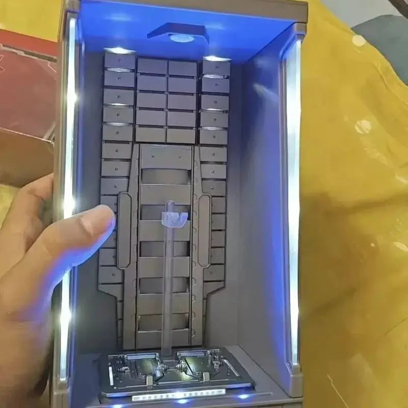 Marvel Iron Man Mk1-7 Mark Hall Action Figure Avengers Tony Of Armor Set Of 1-7 Stark Legends Original Zd Modeldoll Toys Gift - HASHTAG