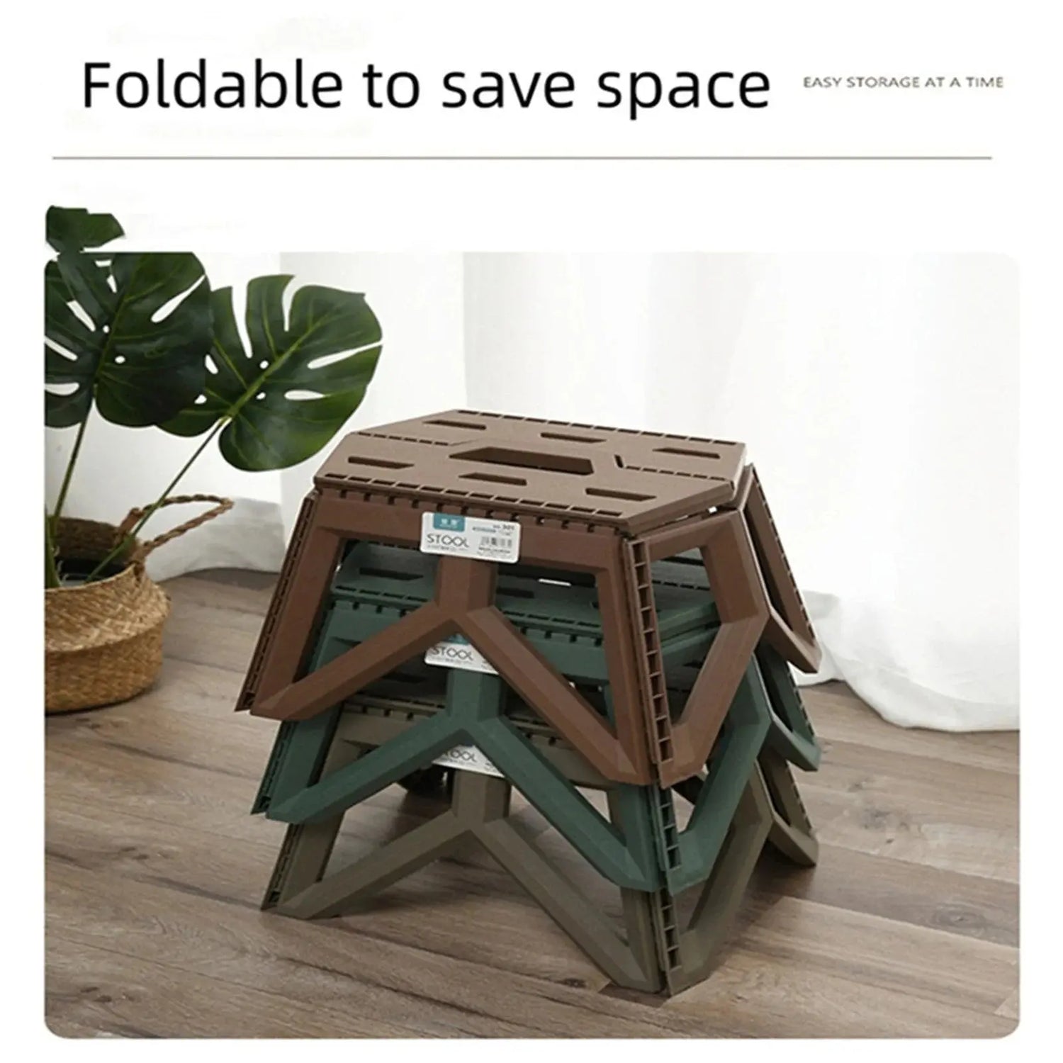 Outdoor Small Stool Portable Folding Stool High Load Bearing Durable Small Chair Fishing Stool Beach Stool Camping Stool - HASHTAG