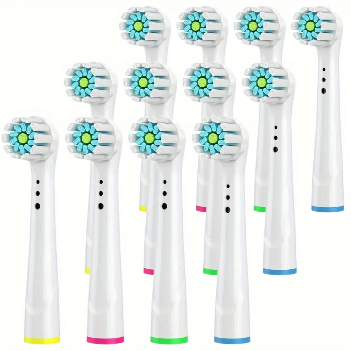 4/12/16/20 Pcs Replacement Toothbrush Heads Compatible with Oral-B Braun Professional Electric Toothbrush Heads Brush Heads - HASHTAG