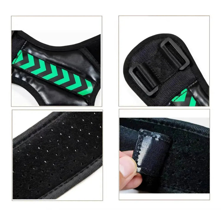 Adjustable Back Shoulder Posture Corrector Belt Clavicle Spine Support Upper Back Neck Brace for Home Office Sport Use - HASHTAG