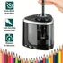 Electric Sharpener Assembly Desktop Automatic Pencil Sharpener Suitable To Pencils (6-8mm) for Students School Office Stationery - HASHTAG