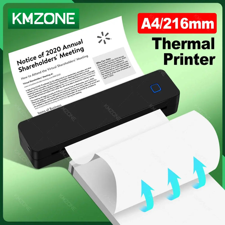 Stampante termica Bluetooth A4 che supporta i formati 2"/3"/4"/A4 - My Hashtag Shop