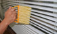Venetian blind cleaning brush