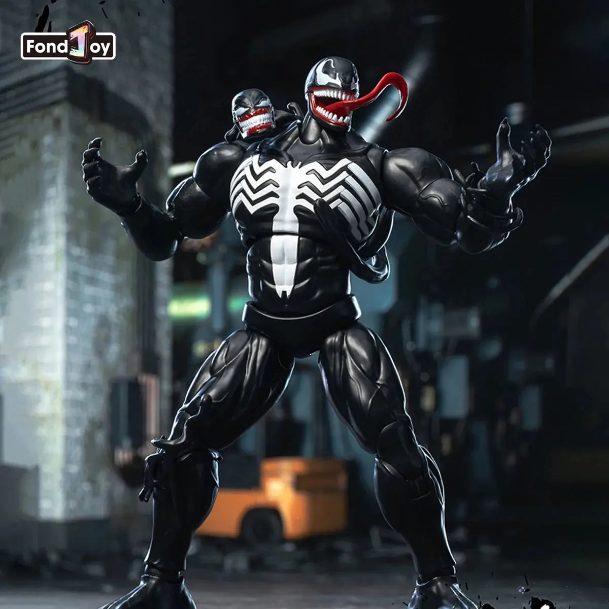 FondJoy Marvel Venom Action Figure 1/12 Venom Plastic Model Kit Anime Figurine Collection Model Statue Toys - HASHTAG