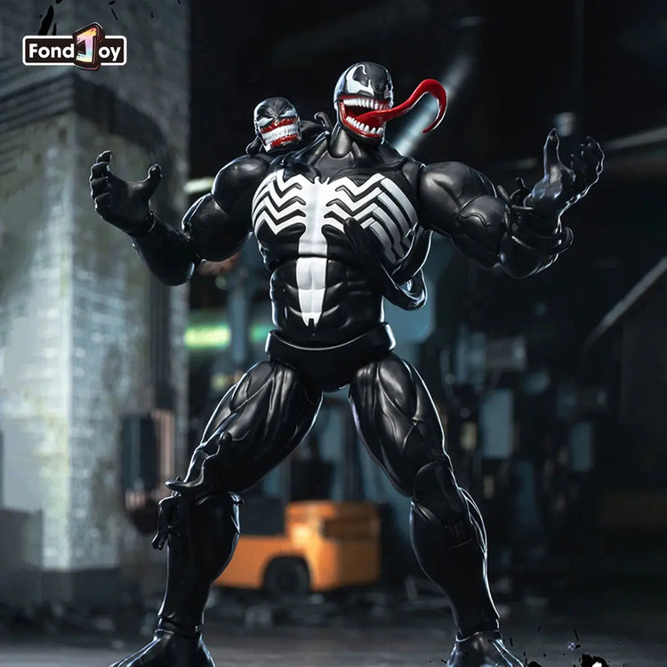FondJoy Marvel Venom Action Figure 1/12 Venom Plastic Model Kit Anime Figurine Collection Model Statue Toys - HASHTAG