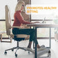 Foot Rest for Under Desk Adjustable Foot Rest Ergonomic Foot Stool Massage for Pressure Relief Portable Footstool Leg Rest Desk