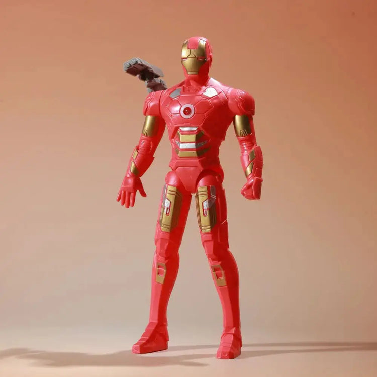 Avengers Anime Action Figure Spiderman Iron Man Captain America Marvel PVC Doll Boys Kids Toys Children Christmas Birthday Gifts - HASHTAG