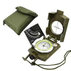 [Accurate Military Compass For Hiking] Multifunctional Luminous Dial Waterproof Anti-fog Accurate Military Compass For Hiking Camp HASHTAG