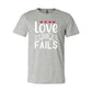 Love Never Fail Shirt - HASHTAG