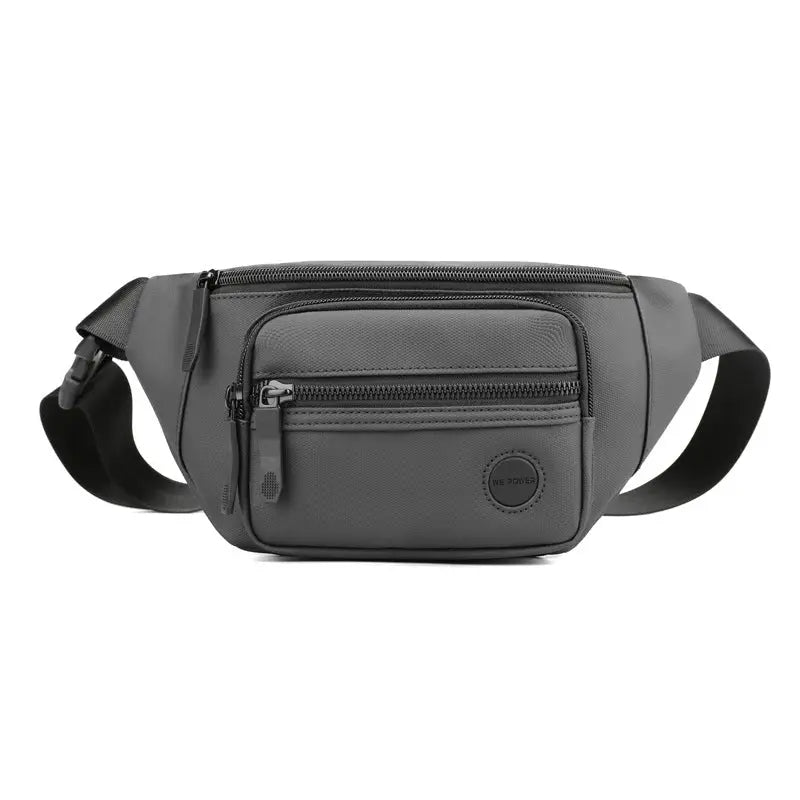 Fashion Man Waist Bag Fanny Pack Waterproof Chest Pack Outdoor Sports Crossbody Bag Casual Travel Male Belt Bag Hip Waist Packs-6
