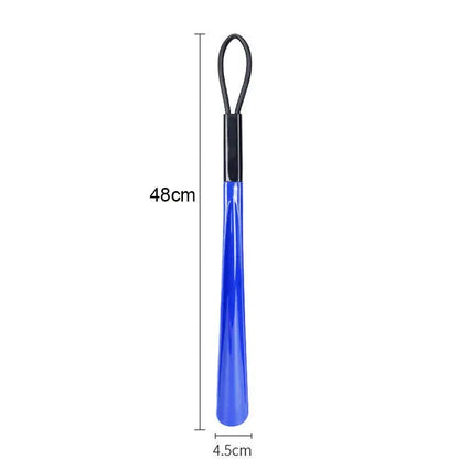 1pc Extra long flexible plastic shoe horns do not require bending durable shoe spoons for pregnant women wearing shoe assistants - HASHTAG
