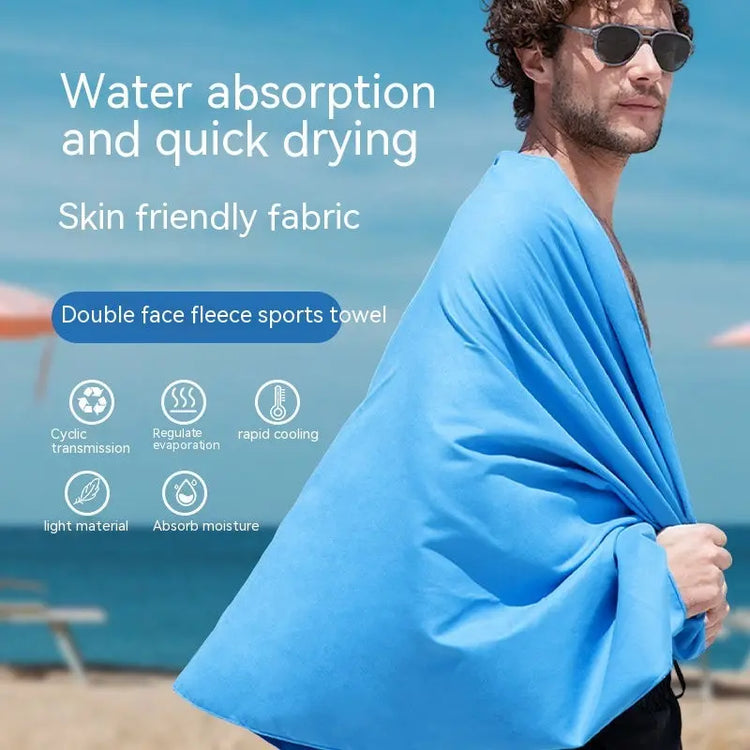 Towel Sweat-absorbent Double-sided Velvet Quick-drying Sports Liebe - Making Life Easier