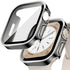 Tempered Glass+Cover for Apple Watch 11 10 9 8 7 46Mm 42Mm PC Bumper Screen Protector Case Iwatch Series 7 6 5 4 SE3 44 40 45Mm
