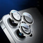 Metal Camera Lens Protector for iPhone 15 Pro Max Tempered Ziai Glass Metal Ring On iPhone 13 12 14 Back Cover Protective Film