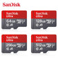 100% Original SanDisk Micro tf SD Card Class 10 TF Card 32GB 64GB 128GB Memory Card for Phone Tablet Flash Card HASHTAG