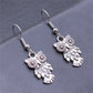 Retro Minimalist Handmade Owl Earrings HASHTAG