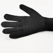 Hiturbo 3Mm Neoprene Gloves, Perfect for Surfing, Kayaking, Snorkeling, Sailing, Boating - Five Finger Design for Maximum Dexterity HASHTAG