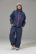Unisex Windproof And Waterproof Loose-fitting Fashionable Ski Suit Set HASHTAG