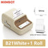 B21 Mini Portable Thermal Label Printer Mini Adhesive Sticker Printers for Home Office for Mobile Phone NEW