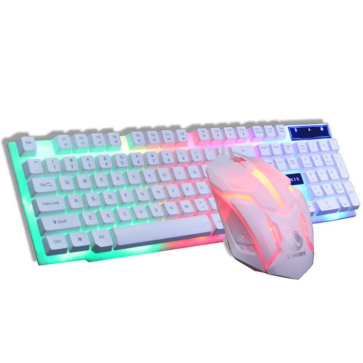 GTX300 Gaming CF LOL Gaming Keyboard Mouse Glowing Set AliExpress