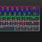 Tastiera wireless Bluetooth con tasti PBT colorati e tastiera meccanica