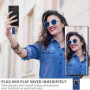 USB C Flash Drive 128GB, 3 in 1 OTG USB Type C Memory Stick Dual Type C Flash Drive Thumb Drive Photo Stick Jump Drive for USB-C Smartphone Tablet Computer Mac Laptop HASHTAG