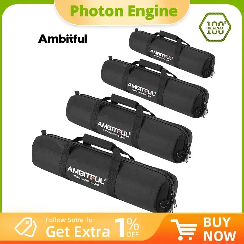 55/60/65/70/75/80/100/125cm Padded Camera Monopod Tripod Carrying Bag Case/Light Stand Carry Bag / Umbrella Softbox Carrying Bag - HASHTAG