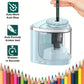 Electric Sharpener Assembly Desktop Automatic Pencil Sharpener Suitable To Pencils (6-8mm) for Students School Office Stationery - HASHTAG