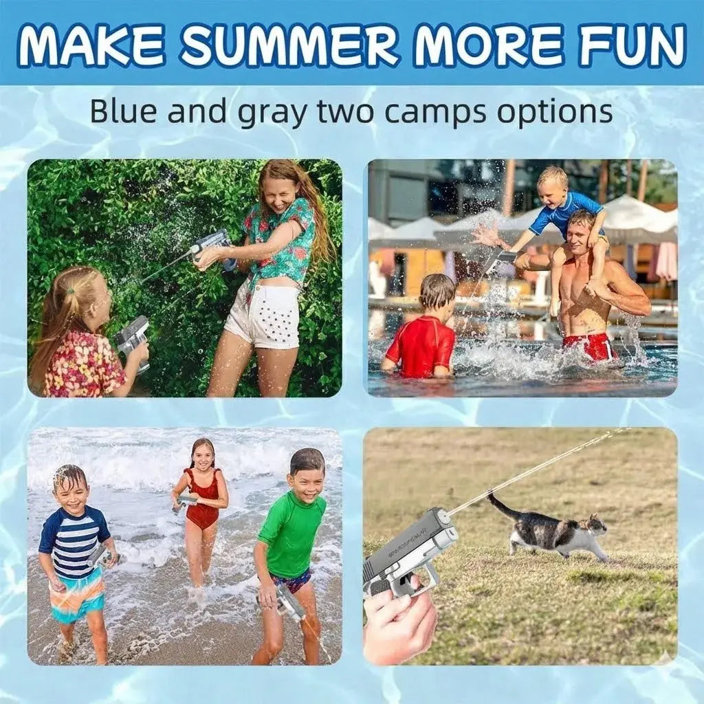 M1911 Water Guns Pistol Toy Squirt Guns, Summer Pool Beach Shooting Games Outdoor Toys, Water Blaster Pistol for Kids Adult HASHTAG
