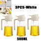 2in1 Kitchen Spray Oil Dispenser Oil Sprayer Polisher or Oil Brush for Air Fryer Salad Grilling Roasting Cooking Kitchen Access 