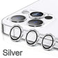 Metal Camera Lens Protector for iPhone 15 Pro Max Tempered Ziai Glass Metal Ring On iPhone 13 12 14 Back Cover Protective Film