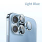 Metal Camera Lens Protector for iPhone 15 Pro Max Tempered Ziai Glass Metal Ring On iPhone 13 12 14 Back Cover Protective Film