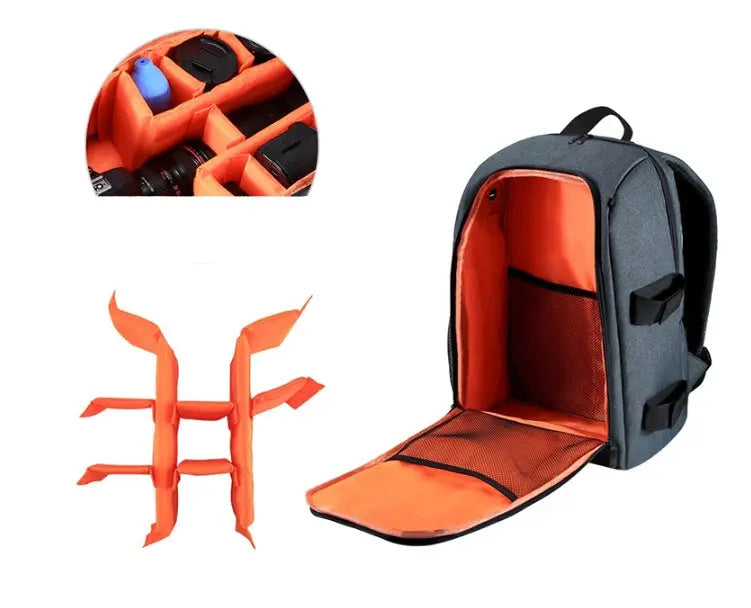 Camera backpack waterproof camera bag HASHTAG