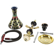 WE PUFF Smoking Pipe Hookah Set with Tobacco Bowl Water Pipe Narguile Complete Кальян Kit for Sheesha Shisha Smoke Accessories HASHTAG BAR TABACCHI