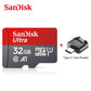 SanDisk Ultra MicroSD Card 32GB MicroSDHC A1 UHS-I Class10 64GB 128GB 256GB 512GB 1TB MicroSDXC Perfect for Full HD Video HASHTAG