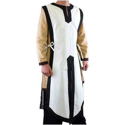 Medieval Tunic Viking Norman Warriors Costume Men&