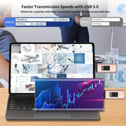 USB C Flash Drive 128GB, 3 in 1 OTG USB Type C Memory Stick Dual Type C Flash Drive Thumb Drive Photo Stick Jump Drive for USB-C Smartphone Tablet Computer Mac Laptop HASHTAG