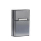 Multifunction Stainless Steel Cigarette Case PU Cigar Storage Box Tobacco Holder 1 PC Card Cases Smoking Accessories - HASHTAG