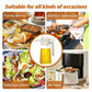 2in1 Kitchen Spray Oil Dispenser Oil Sprayer Polisher or Oil Brush for Air Fryer Salad Grilling Roasting Cooking Kitchen Acceeso - HASHTAG