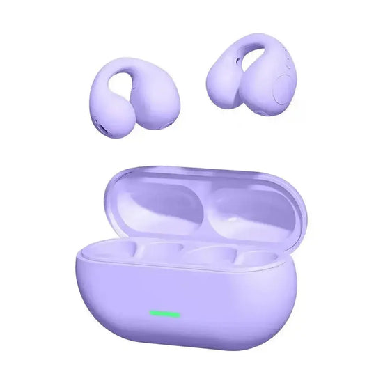 T75 Bluetooth headset 5.3 wireless bone conduction headset clip-on music sports game headset apply to smartphones