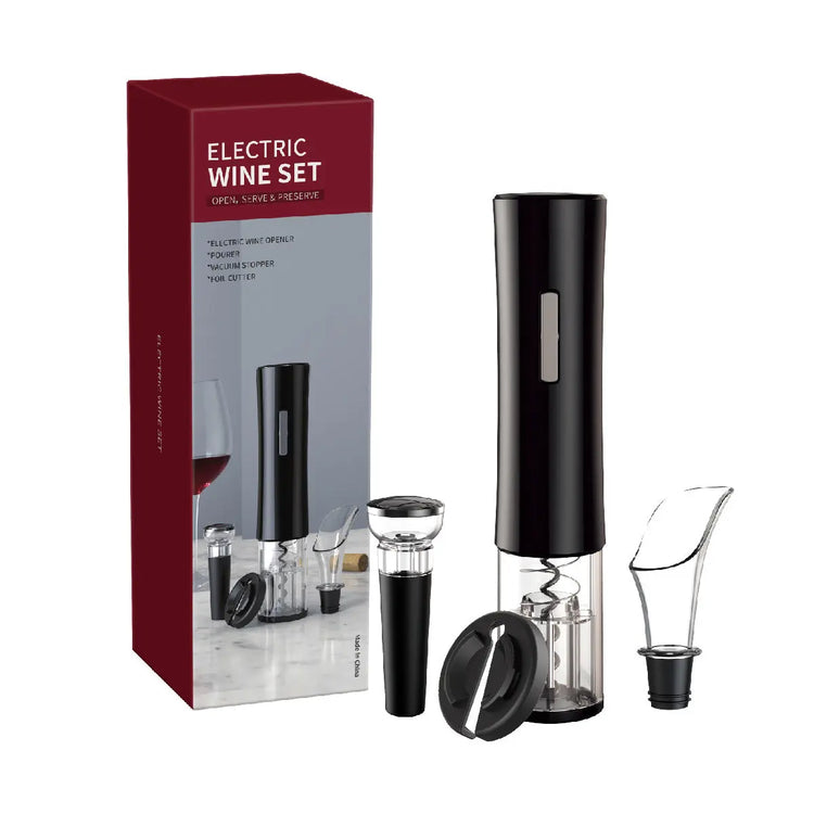 Electric Wine Opener Rechargeable Automatic Corkscrew Creative Wine Bottle Opener With USB Charging Cable Suit For Home Uso AliExpress