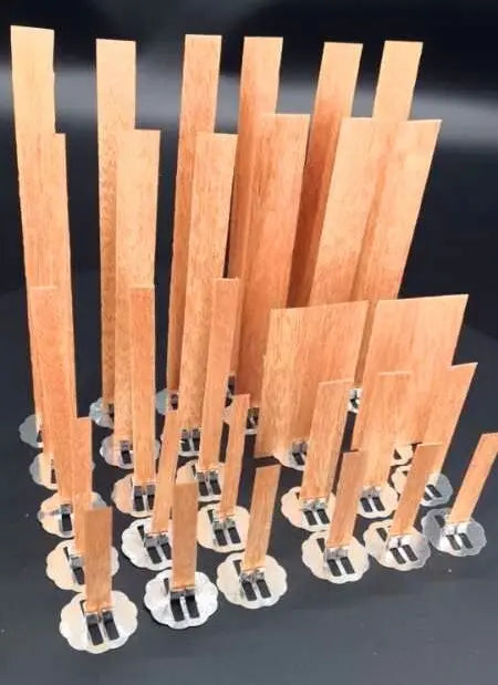 Wooden Wax Core Wick Jar Wax Soybean Wood Chips - HASHTAG