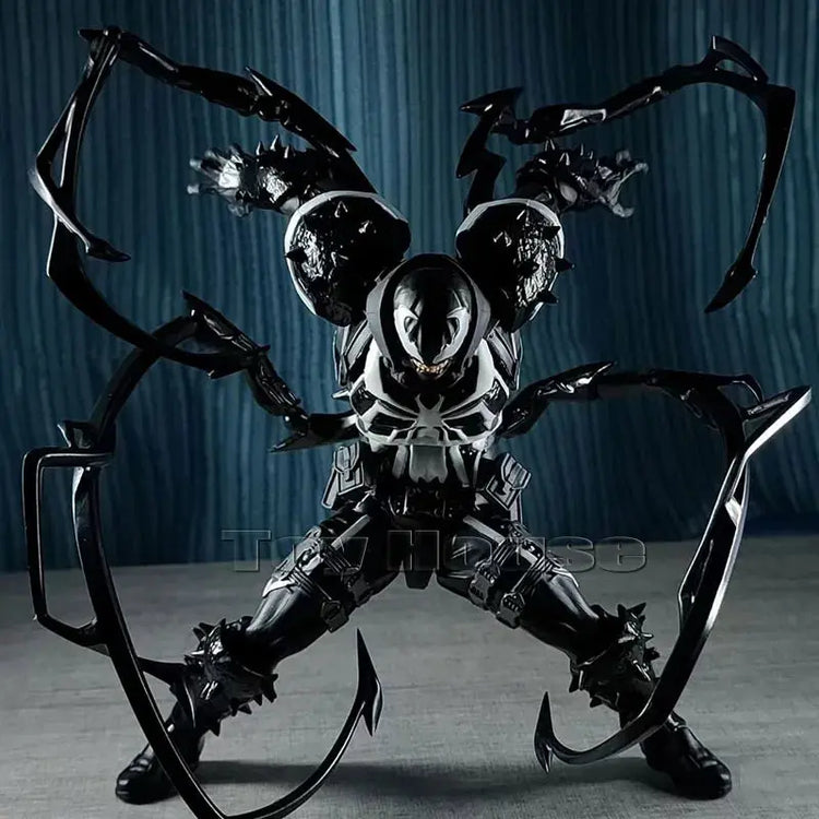 In Stock Ct Toys Venom Action Figure Kaiyodo Figurine Marvel Movable Collection Eugene Thompson Ko Model Decorate Toys Kids Gift - HASHTAG