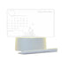 Clear Acrylic Desk Calendar Planner LED Night Light with Stand Erasable Marker Office Calendar Planner