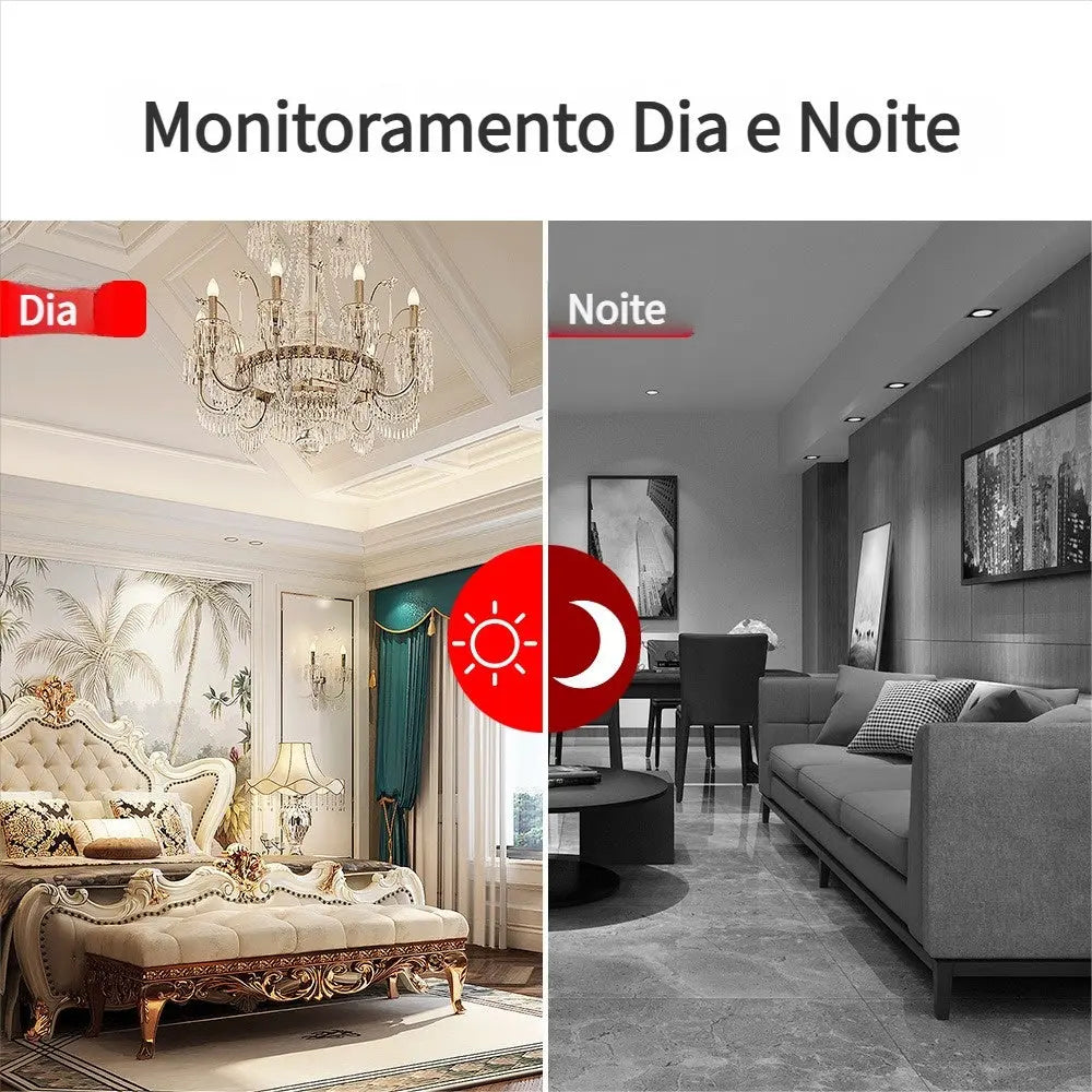 Yoosee Telecamera di sicurezza IP panoramica con lampada - My Hashtag Shop