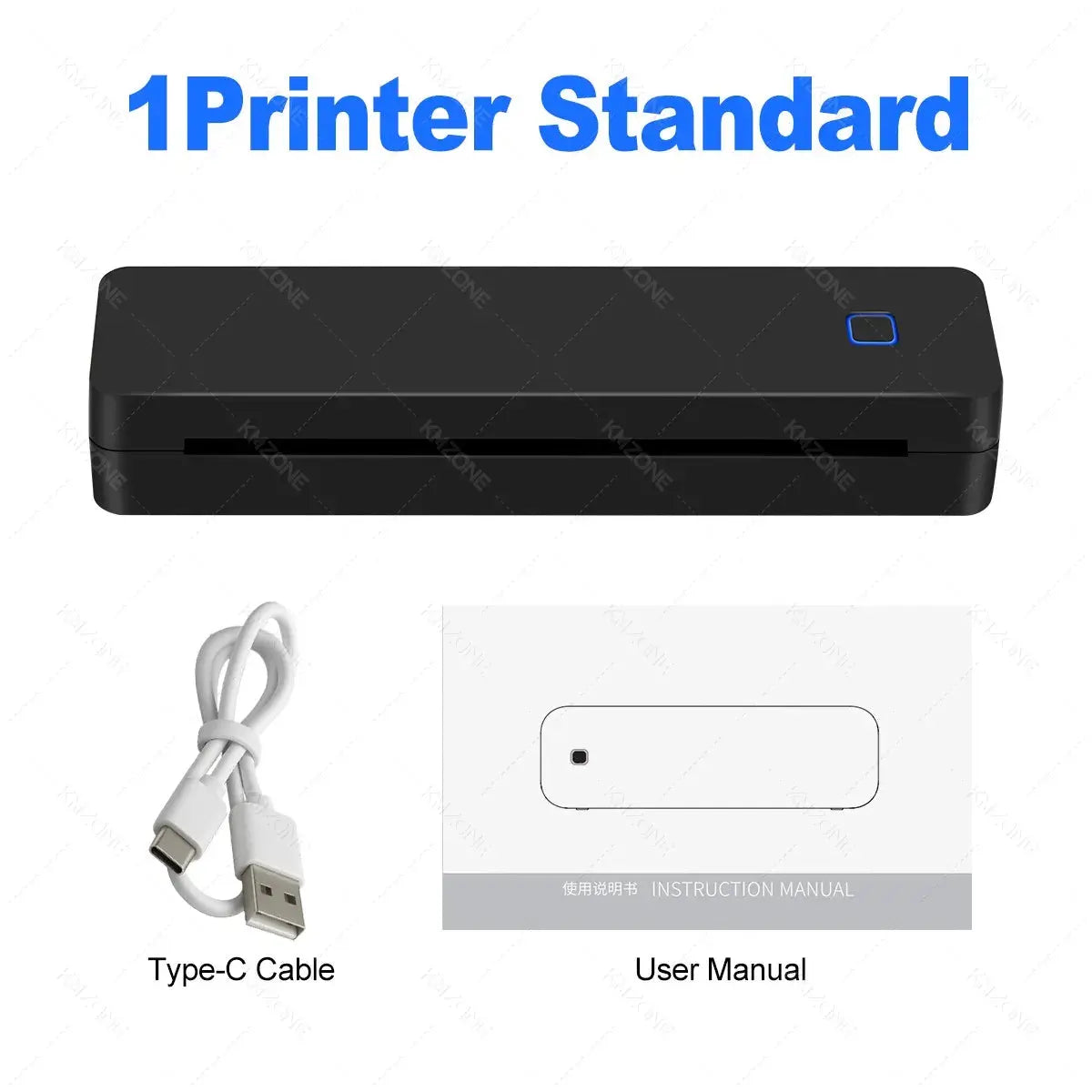 Stampante termica Bluetooth A4 che supporta i formati 2"/3"/4"/A4 - My Hashtag Shop