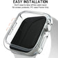 Custodia per Apple Watch Case 45mm 41mm 44mm 40mm 42mm - My Hashtag Shop